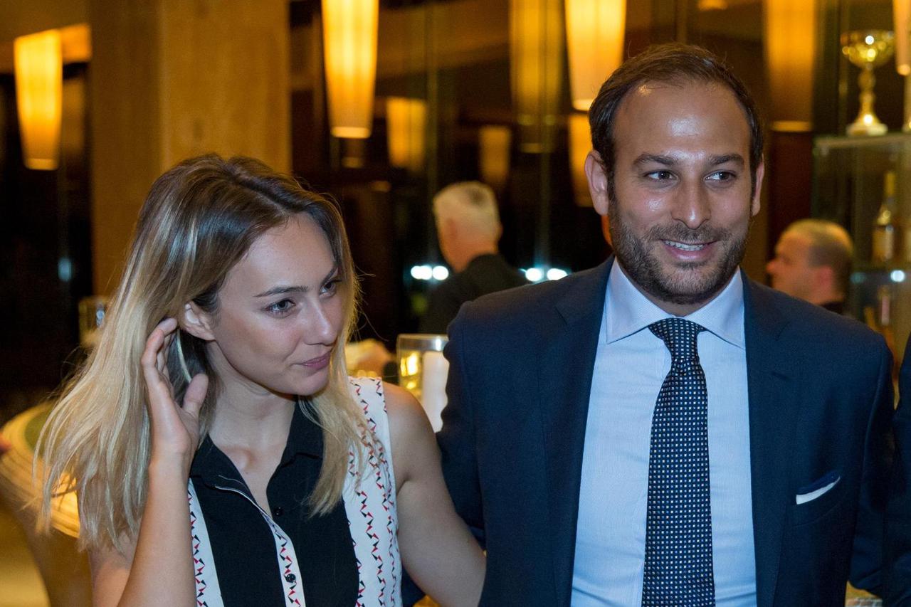 Davor Lukšić i Cristel Chiara Carrisi