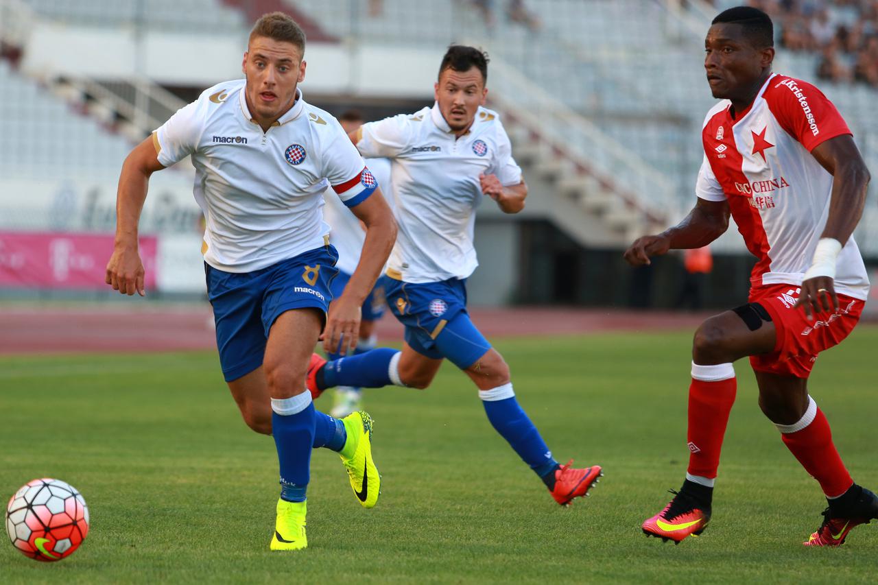 07.07.2016., stadion Poljud, Split - Medjunarodna prijateljska utakmica, HNK Hajduk - SK Slavia. Nikola Vlasic.  Photo: Miranda Cikotic/PIXSELL