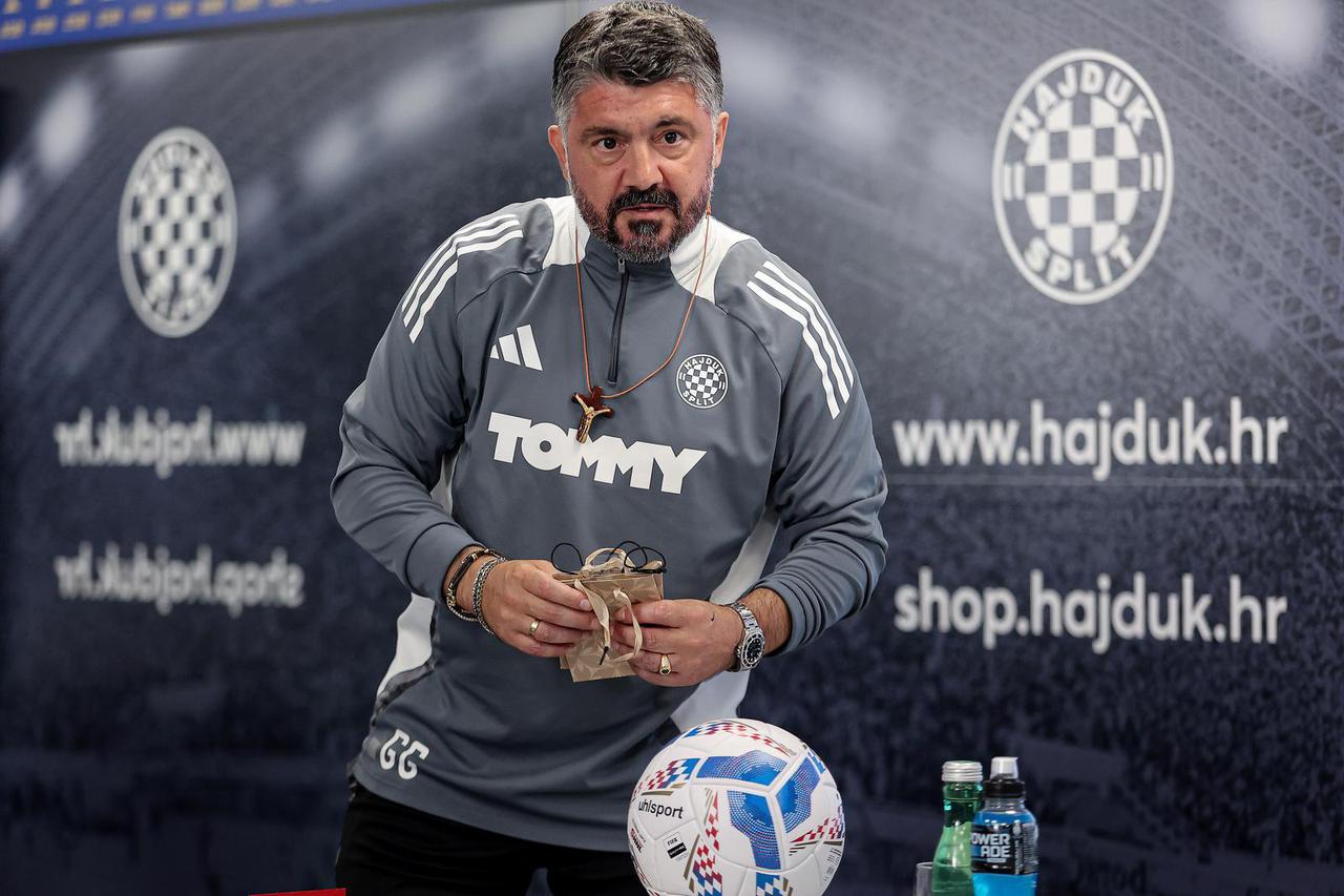 Split: Gennaro Gattuso održao konferenciju za medije