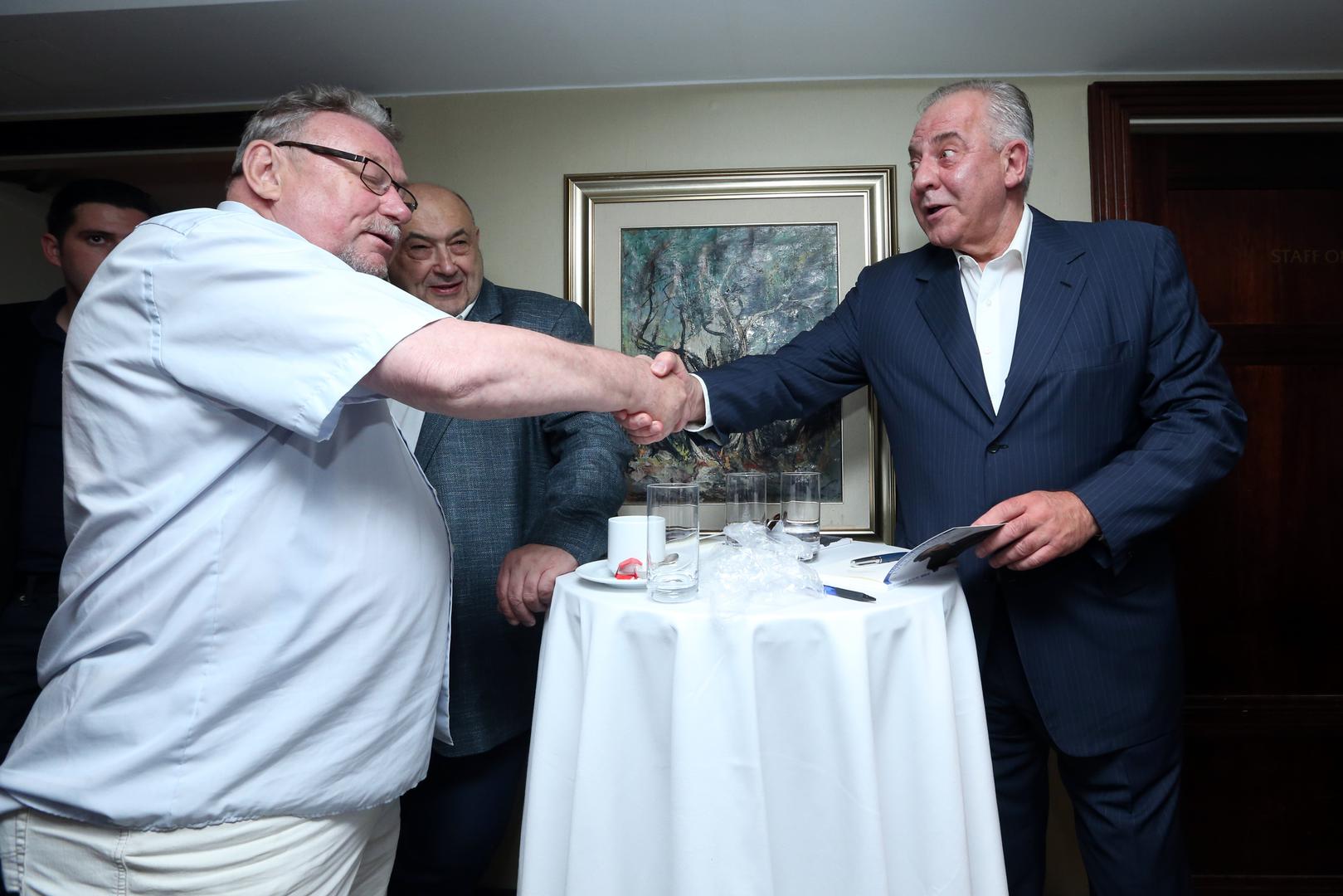 Vladimir Šeks, Čedo Prodanović i Ivo Sanader