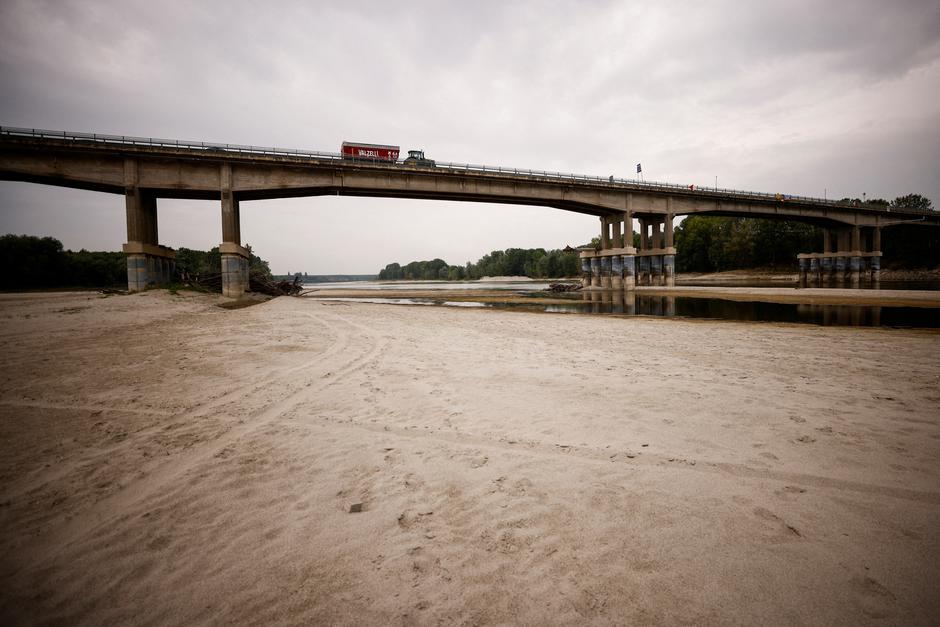 FILE PHOTO: Italy’s longest river affected by worst drought in 70 years
