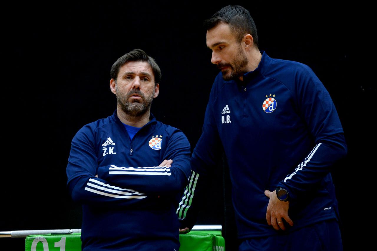 Trening nogometaša Dinama u Rovinju