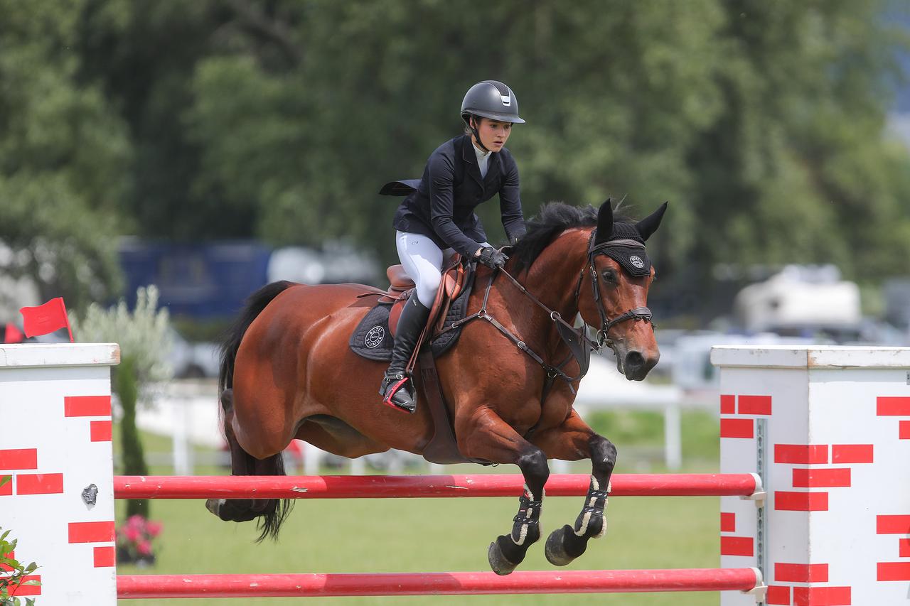 Zagreb: Finalno natjecanje za Pehar Grada Zagreba u sklopu međunarodnog konjičkog 68. Lipanjskog turnira