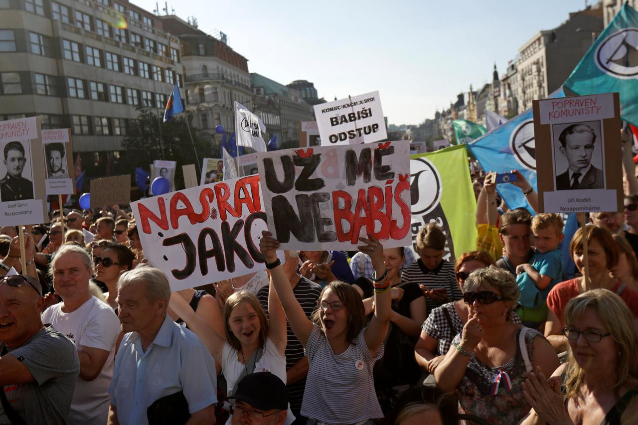 Prosvjed u Pragu