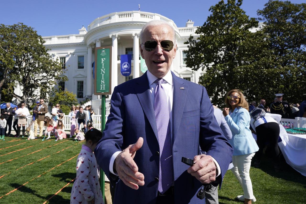 Joe Biden hosts the Easter Egg Roll - Washington