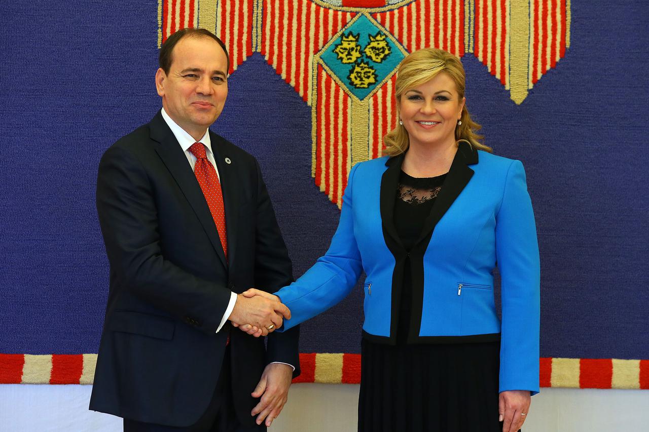Bujar Nishani i Kolinda Grabar-Kitarović