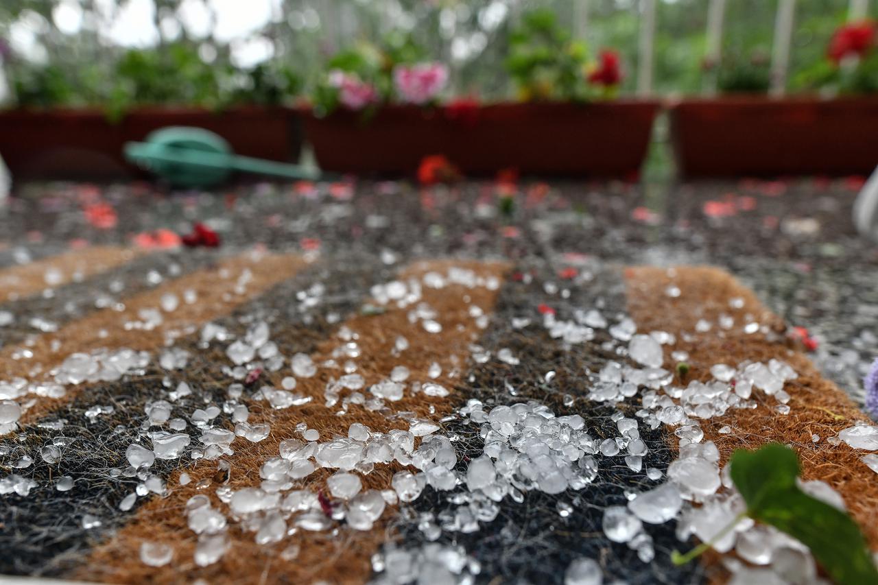 Nevrijeme u Zagrebu - Maksimir