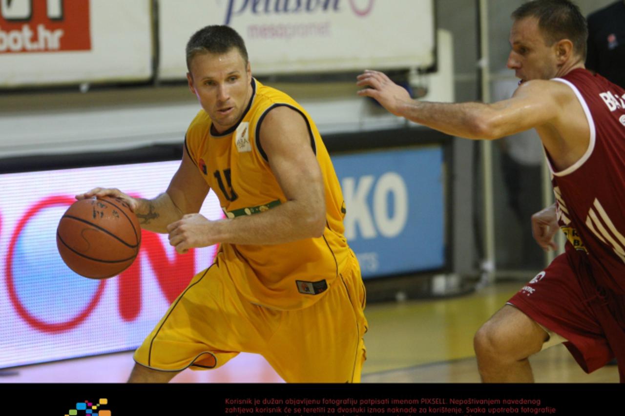 '06.10.2012., Split - Dvorana Gripe, 3. kolo ABA lige, KK Split - KK Cedevita.  Ivan Mimica. Photo: Ivo Cagalj/PIXSELL'