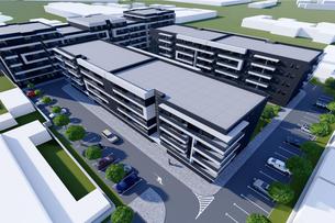 Naš je kompleks s tri zgrade najveći aktualni projekt POS-a u zemlji, a donosi 206 stanova