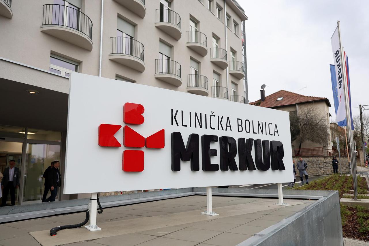 Zagreb: Svečano otvorenje cjelovito obnovljene zgrade KB Merkur