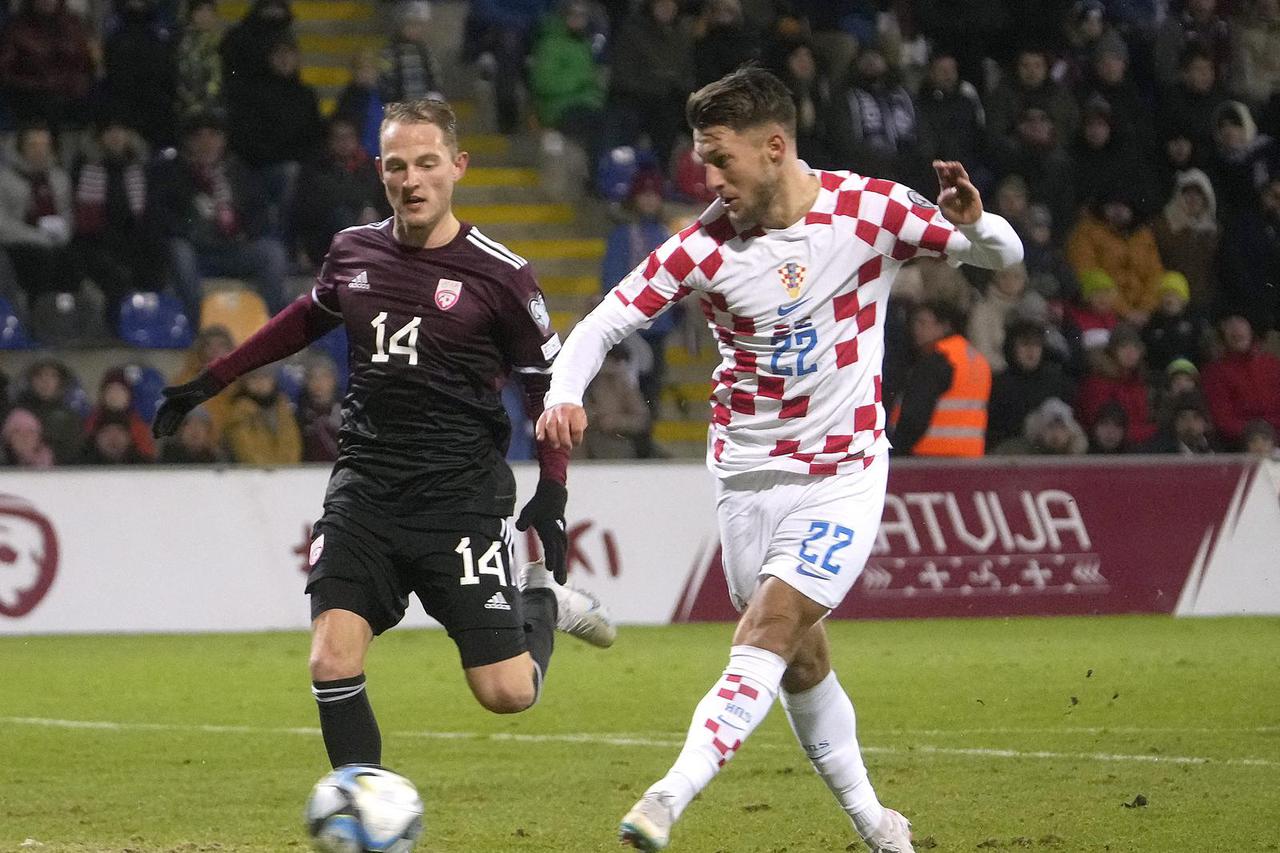 Euro 2024 Qualifier - Group D - Latvia v Croatia