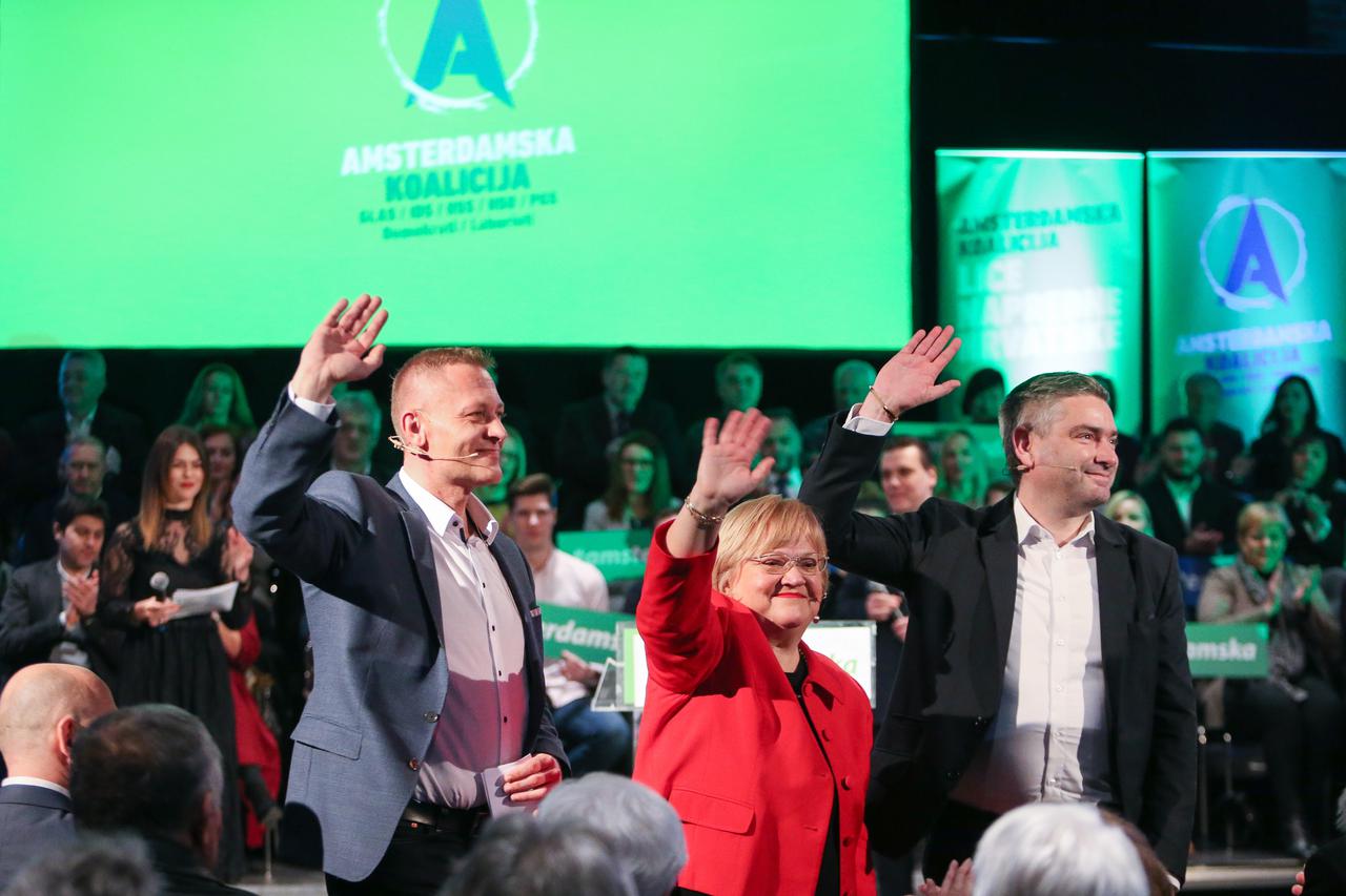 Predstavljanje kandidata Amsterdamske koalicije za EU izbore