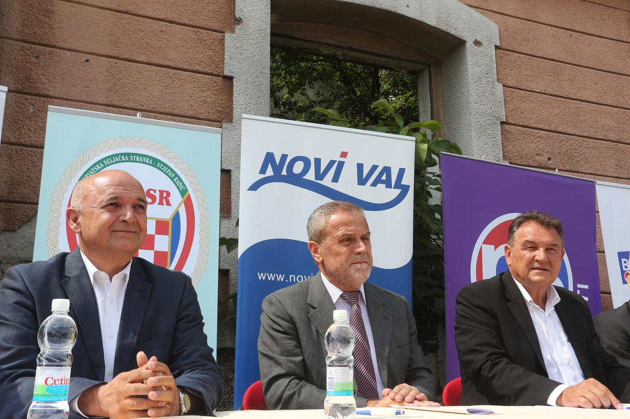 Vukovar: Potpisan koalicijski sporazum "Za premijera"