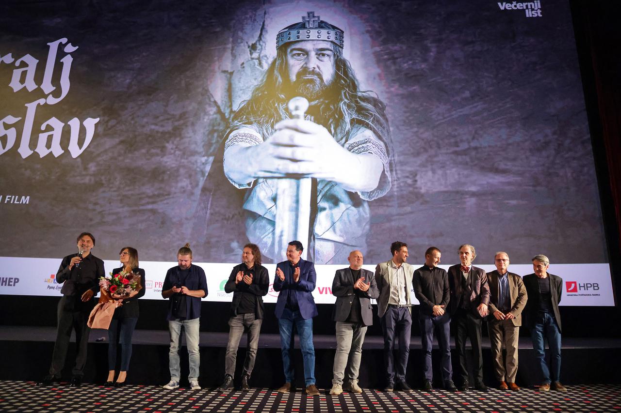 Zagreb: Premijera filma Večernjeg lista "Kralj Tomislav"
