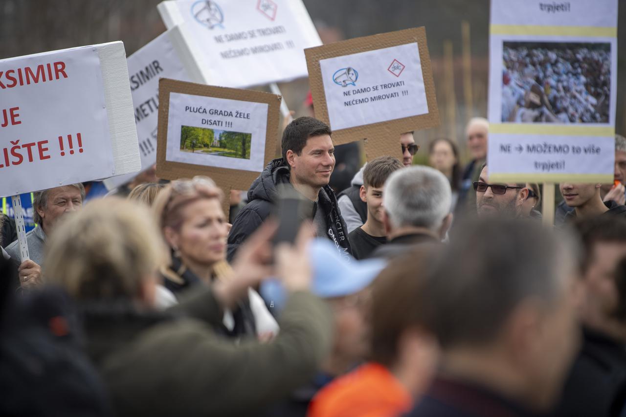 Zagreb: Prosvjed protiv gradskog biootpada u rasadniku Čret
