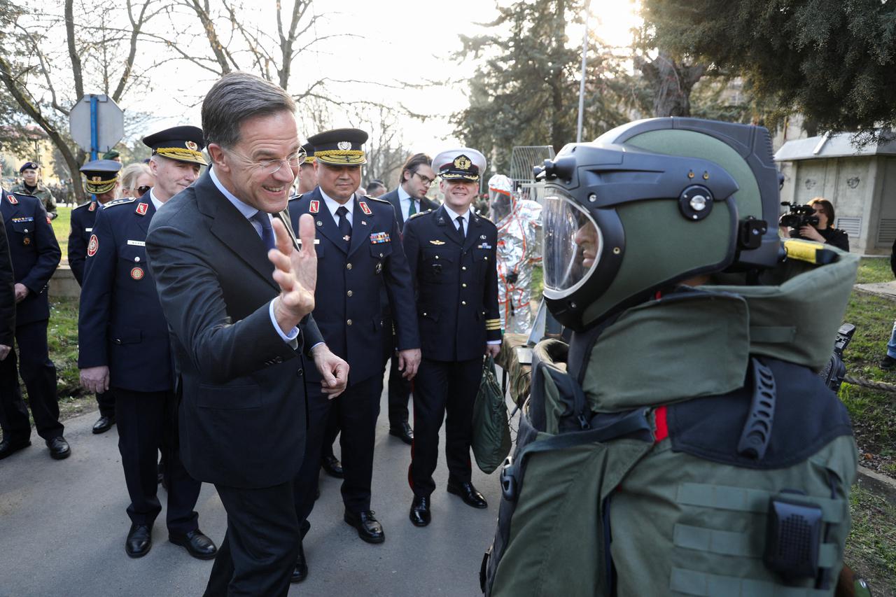 NATO Secretary General Rutte visits North Macedonia
