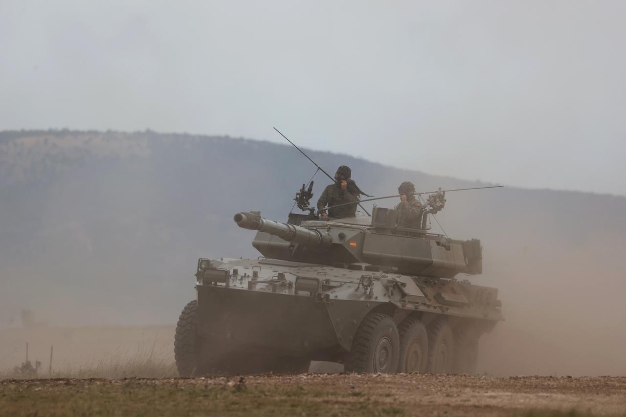 'Saber Guardian 2025' military exercise at the Zero Point military training range