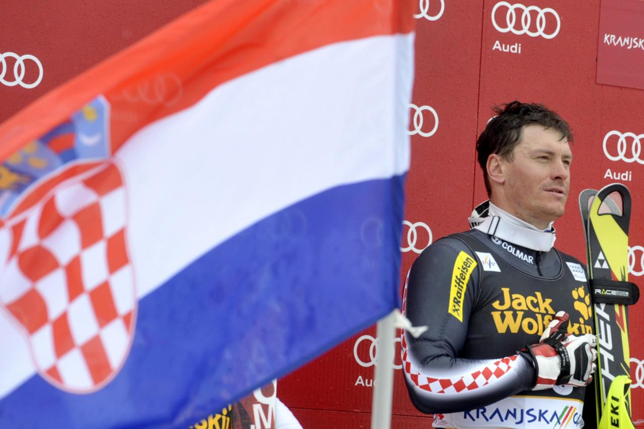 Ivica Kostelić, postolje, Kranjska Gora (1)