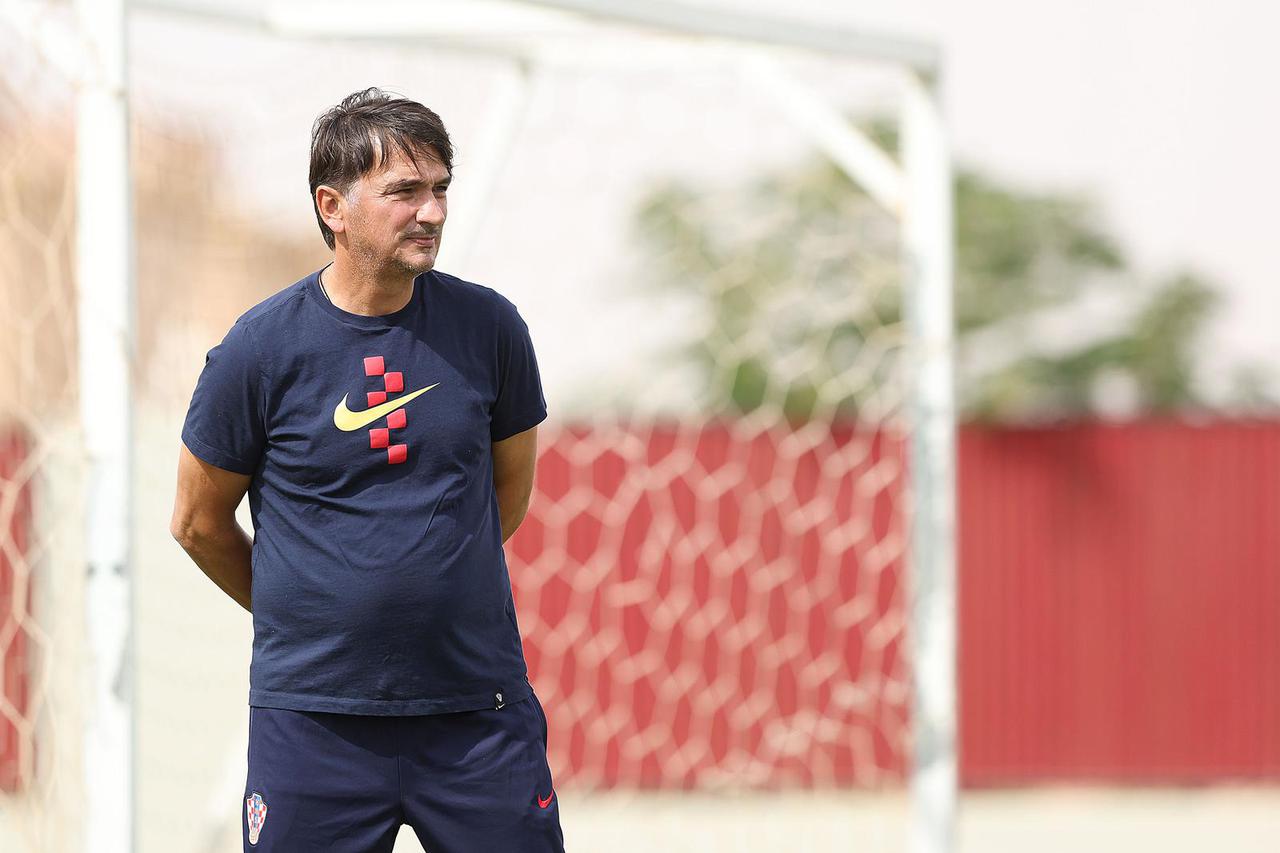 Trening  Hrvatske nogometne reprezentacije u Rijadu