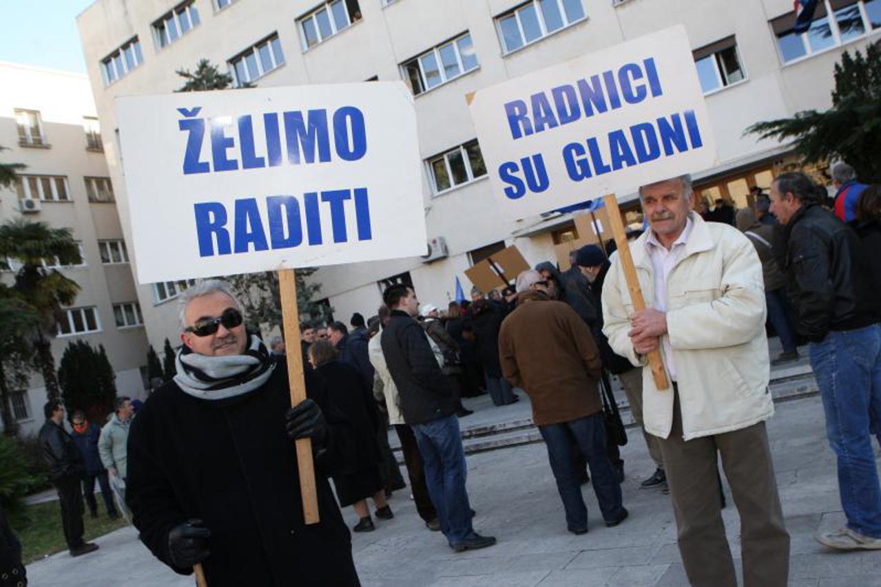 radnici dalmacijavina,dalmacijavino,prosvjed