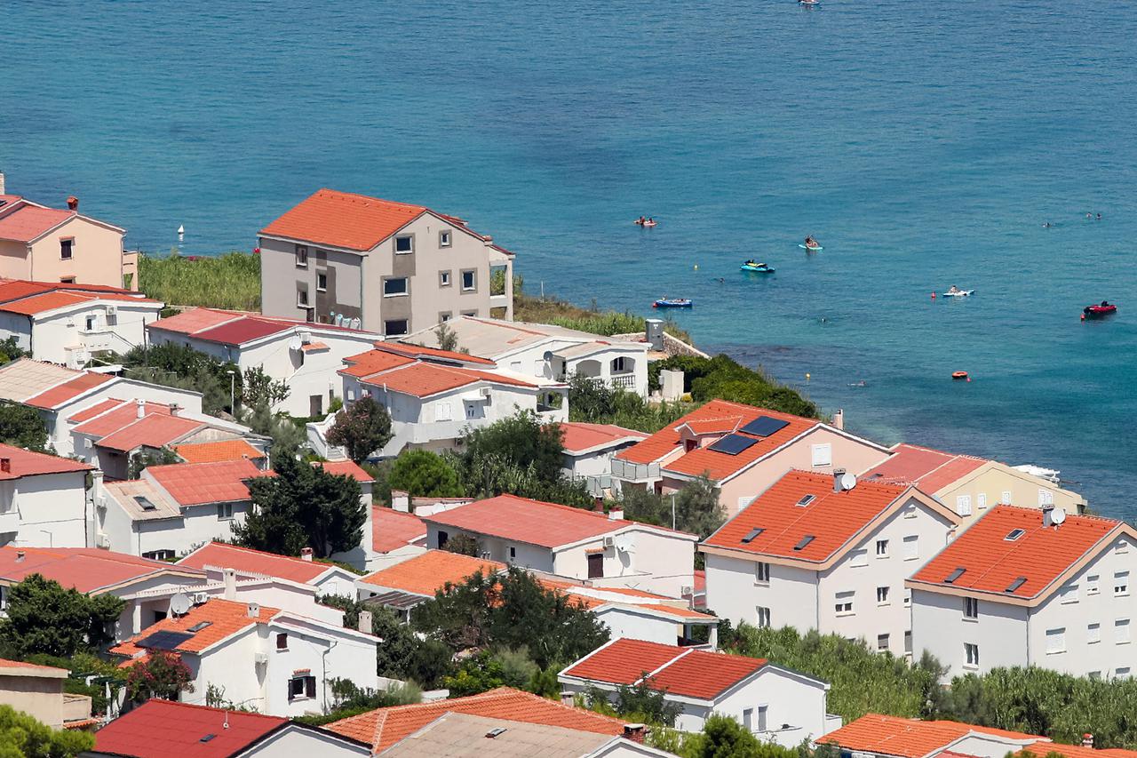 Pogled na Pag s vidikovca Dubočica