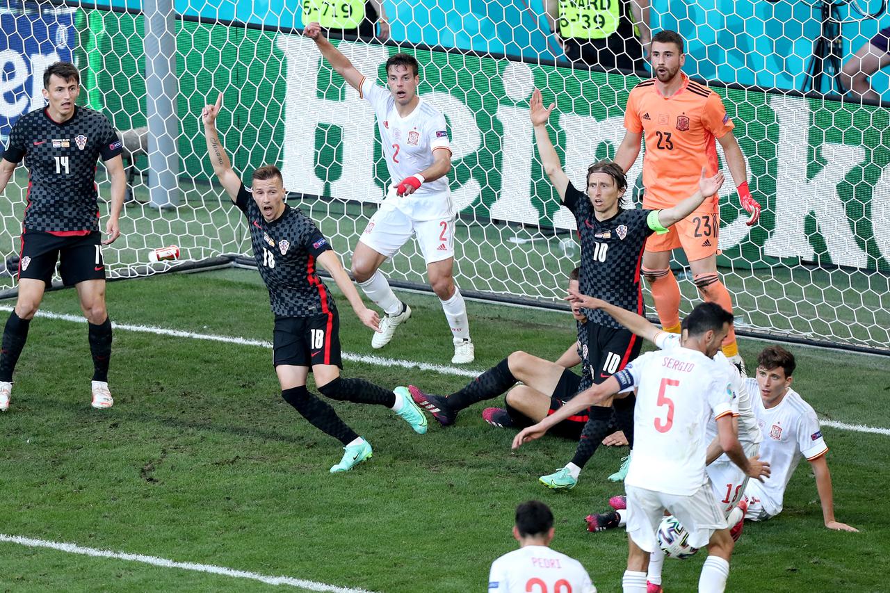 UEFA Europsko prvenstvo 2020, Hrvatska - Španjolska