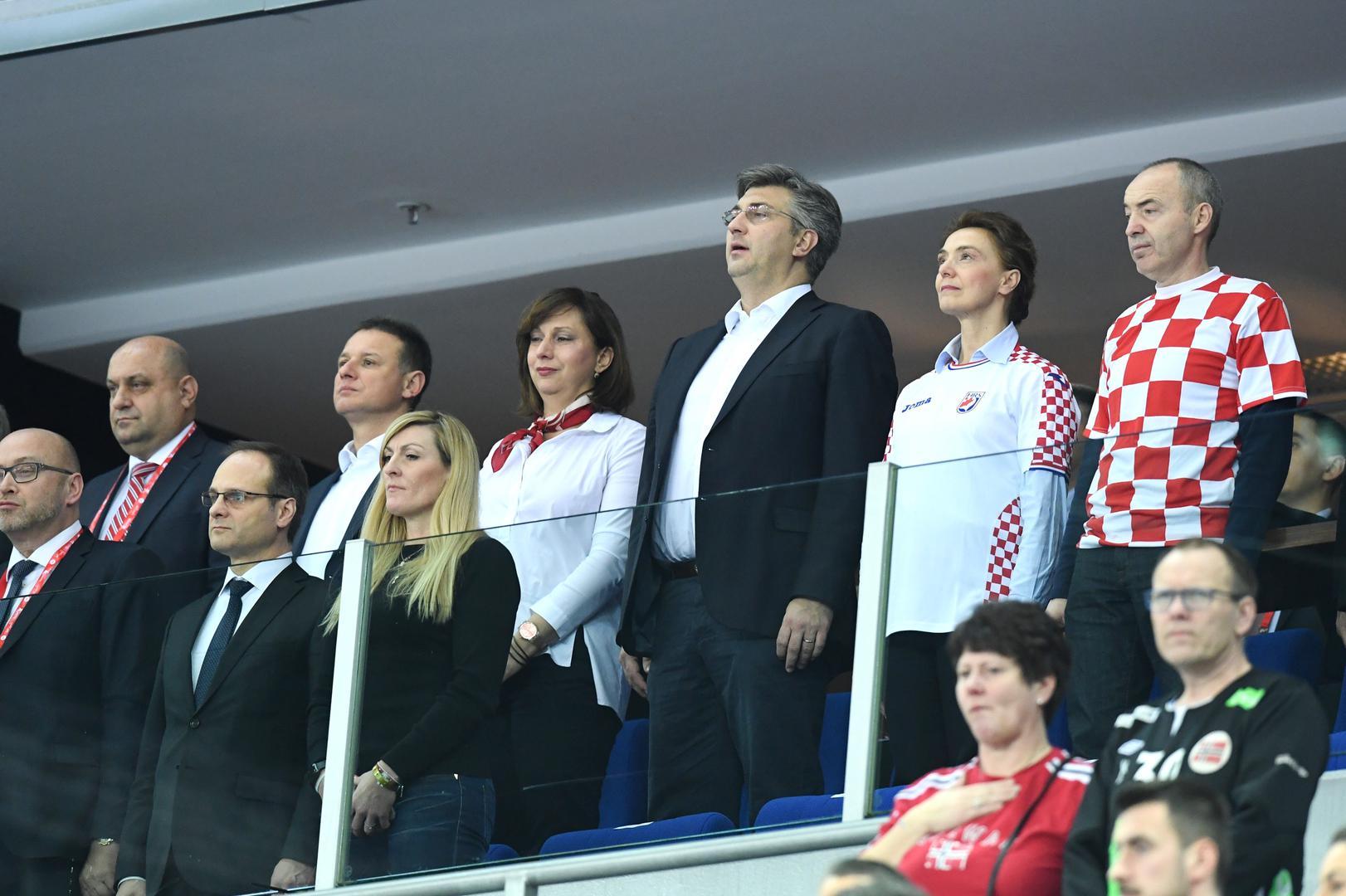 Na tribinama je opet bio i premijer Andrej Plenković