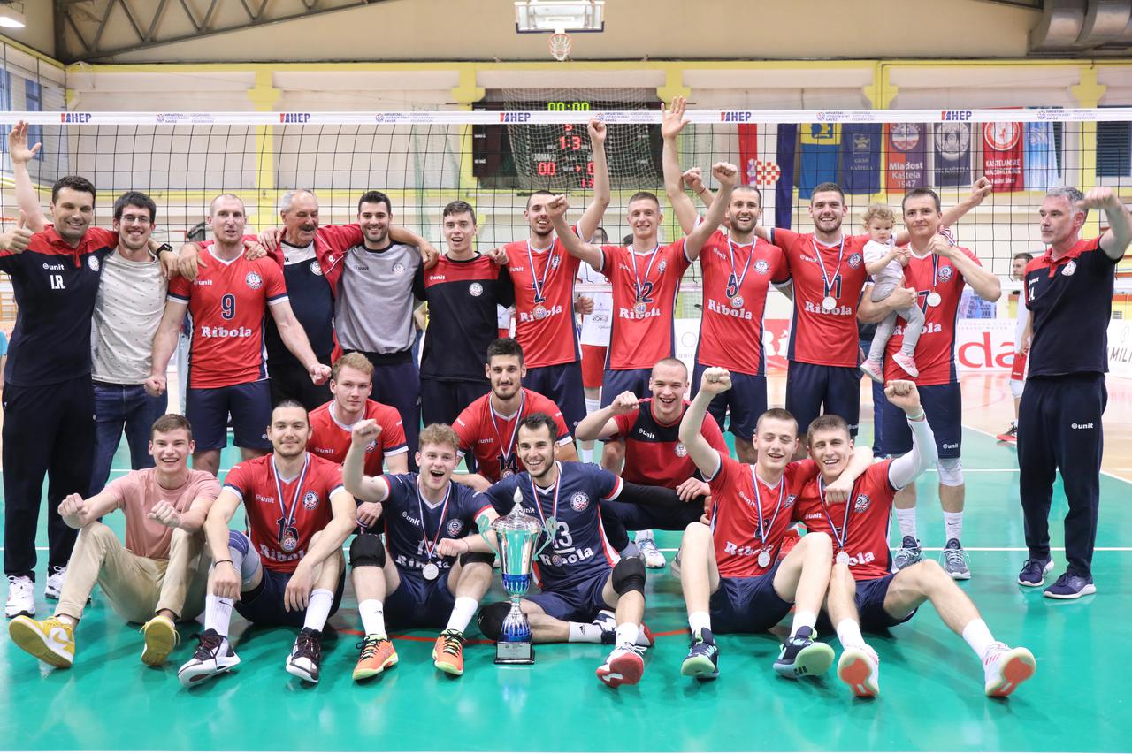 Kaštela: Odbojkaši zagrebačke Mladosti obranili naslov prvaka Hrvatske