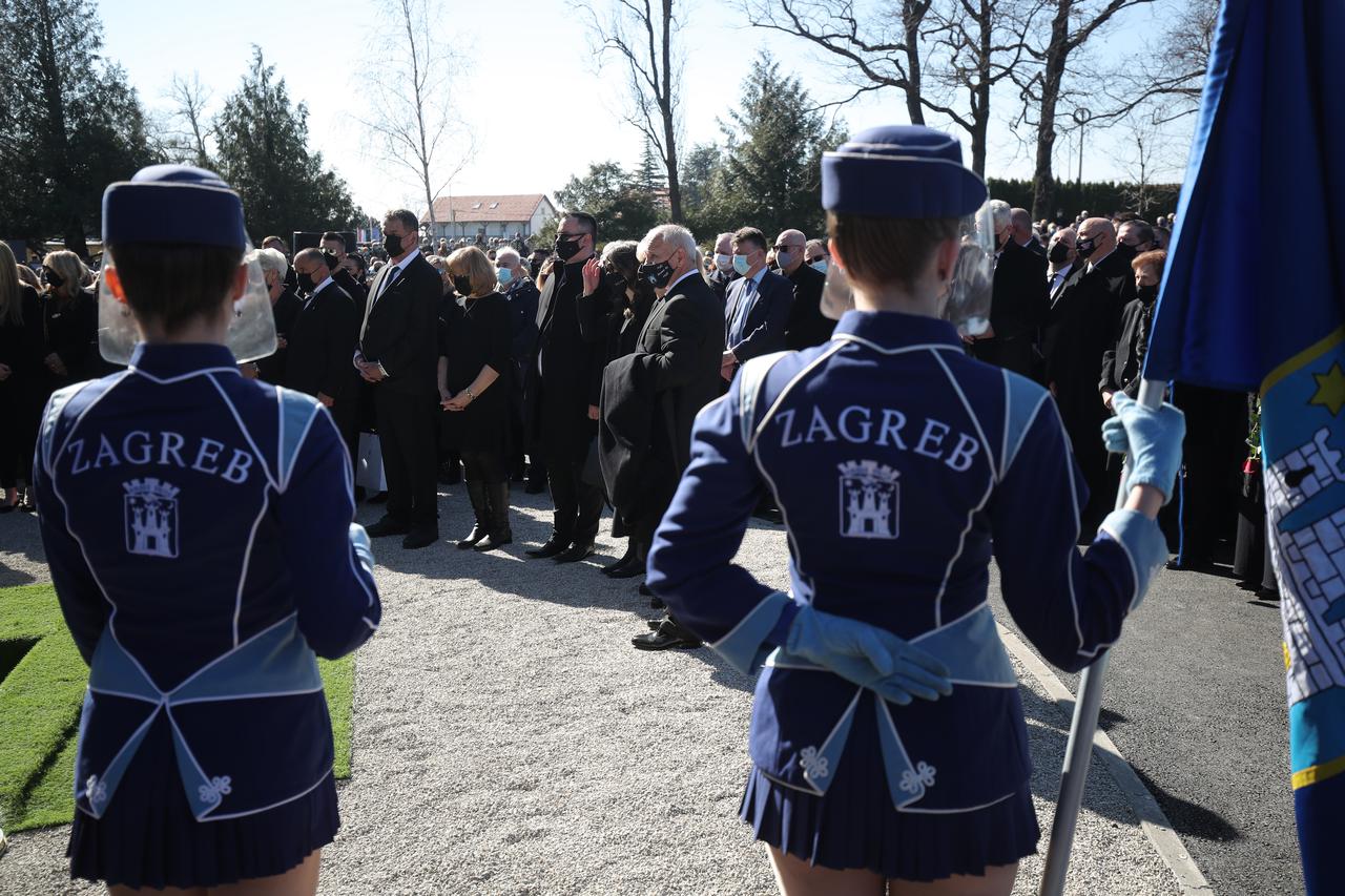Zagreb: Posljednji ispraćaj gradonačelnika Bandića