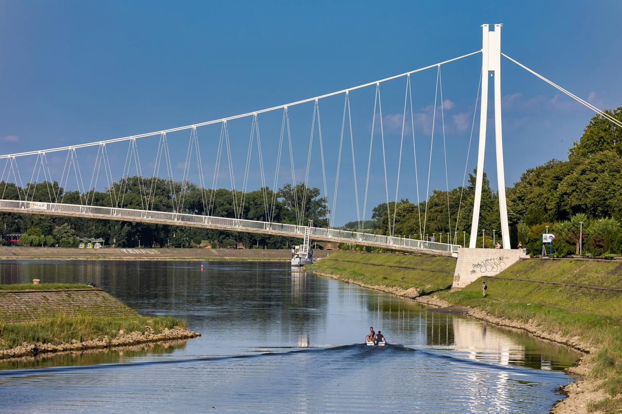 Zimska luka u Osijeku