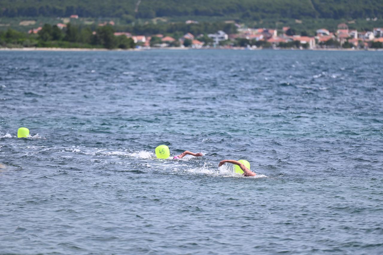 Pašman: Velik broj sudionika na plivačkom maratonu Galšenjak - Pašman
