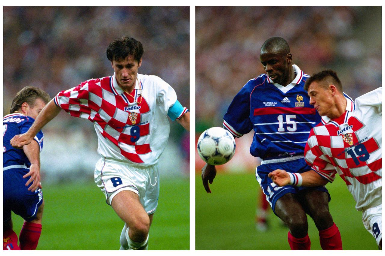 Davor Šuker i Lilian Thuram