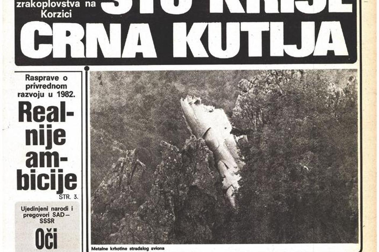 Najveća tragedija jugoslavenskog zrakoplovstva: Nestalo je 10 čitavih obitelji, poginulo 180 osoba