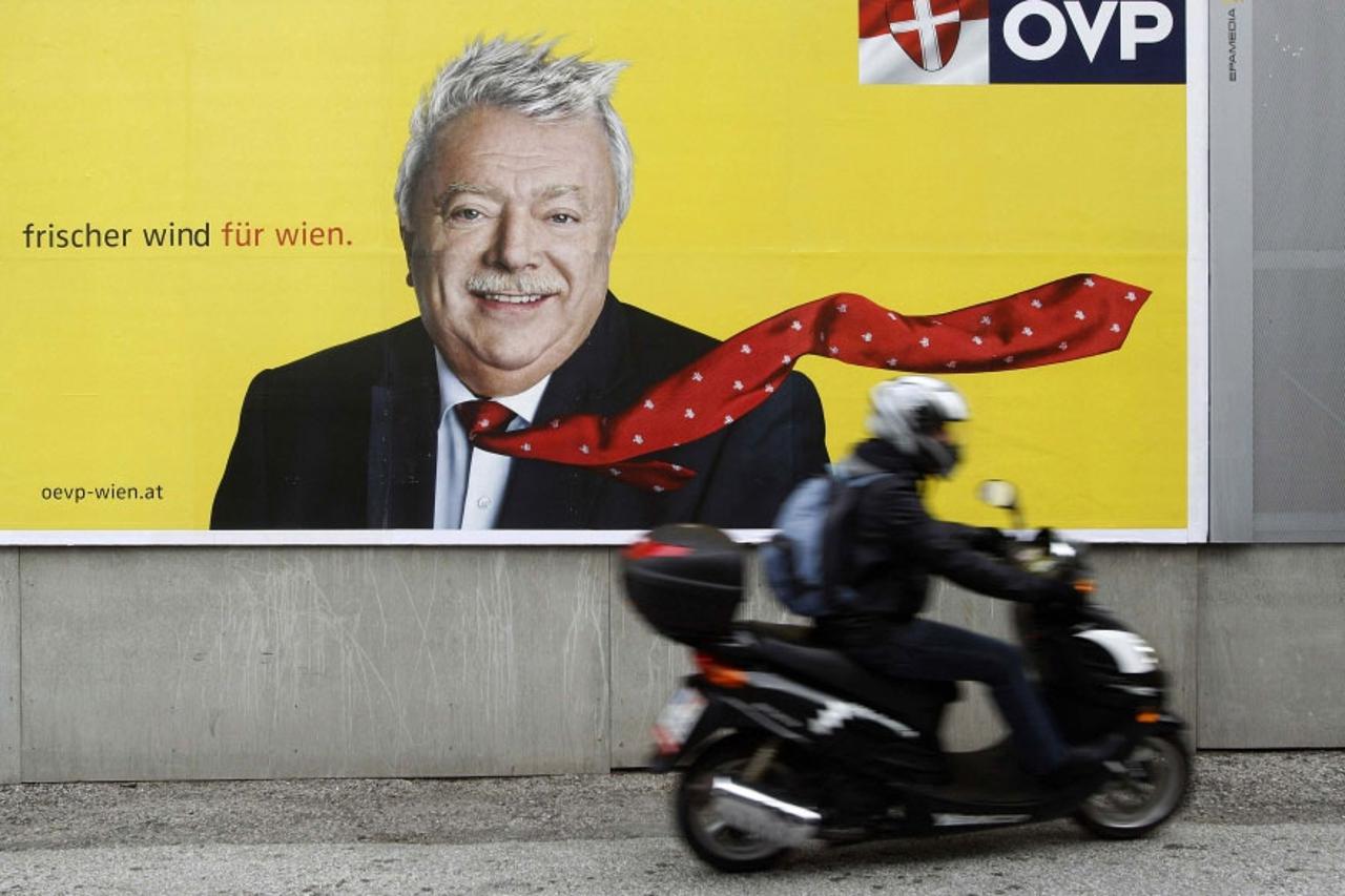 predizborni plakat u Beču