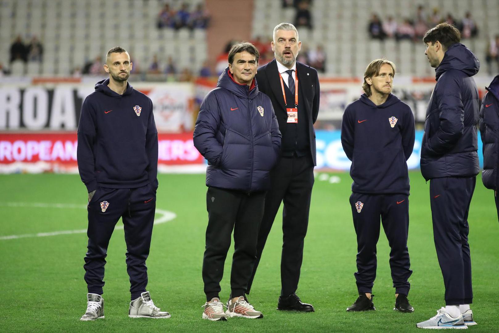 25.03.2023. Split, stadion Poljud  - Utakmica kvalifikacija za EURO 2024, Hrvatska – Wales. Photo: Matija Habljak/PIXSELL