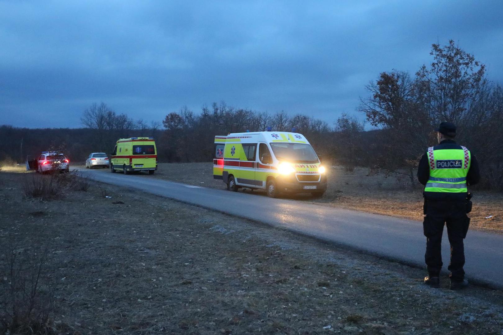 23.02.2023, Perusic - Ulaz u mjesto Canak u opcini Perusic gdje je stradalo dvoje pirotehnicara Photo: Kristina Stedul Fabac/PIXSELL