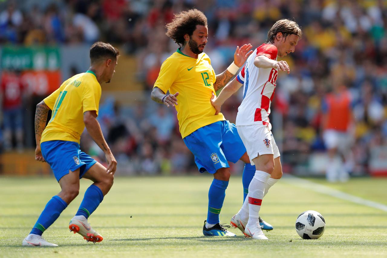 Modrić Marcelo Hrvatska Brazil