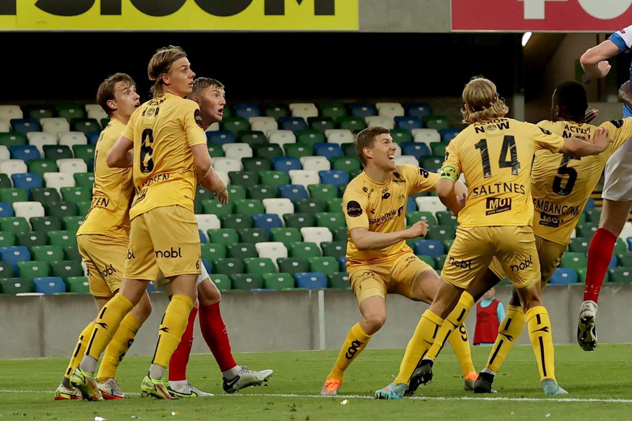 Linfield v Bodo/Glimt - UEFA Champions League - Second Qualifying Round - First Leg - Windsor Park