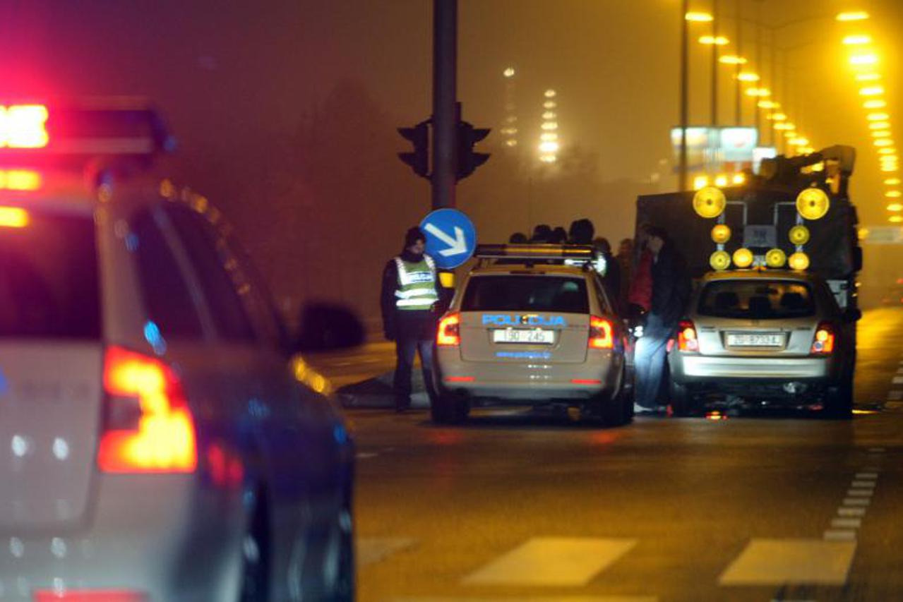 prometna nesreća, slavonska avenija, policija