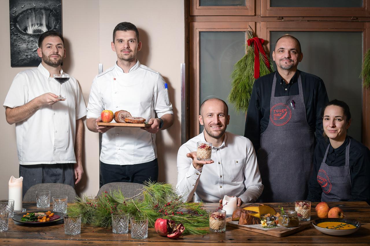 Zagreb: Božićni ručak chefa Marina Medaka iz restorana Rougemarin