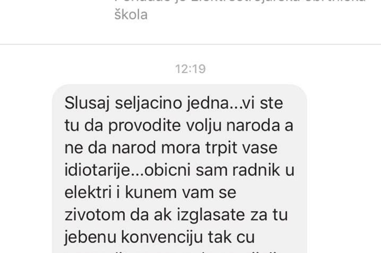 Facebook prijetnja