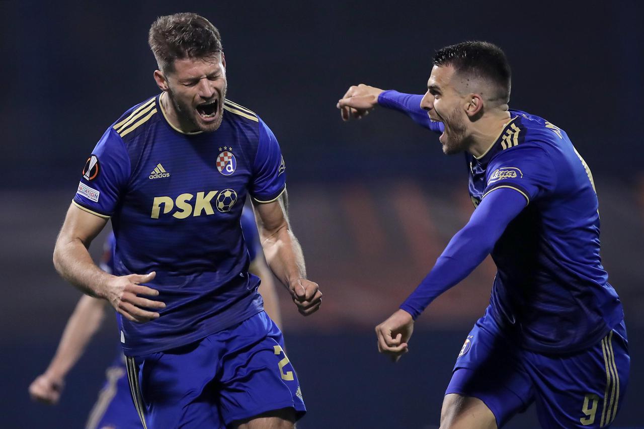 Zagreb: Utakmica UEFA Europske lige, GNK Dinamo - Rapid 