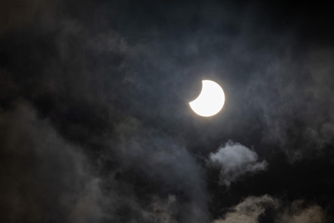 Djelomična pomrčina Sunca iznad Pule