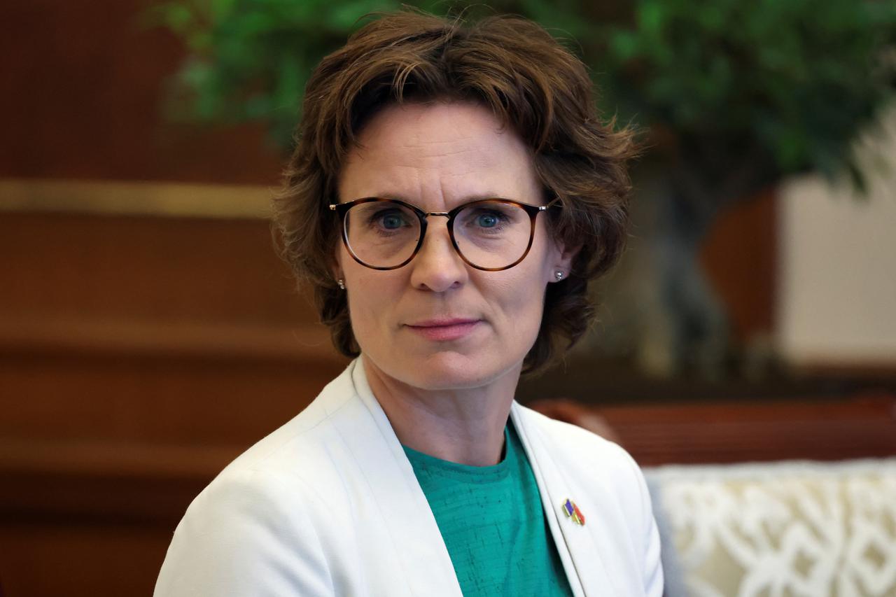 European Commissioner Jessika Roswall visits Beijing