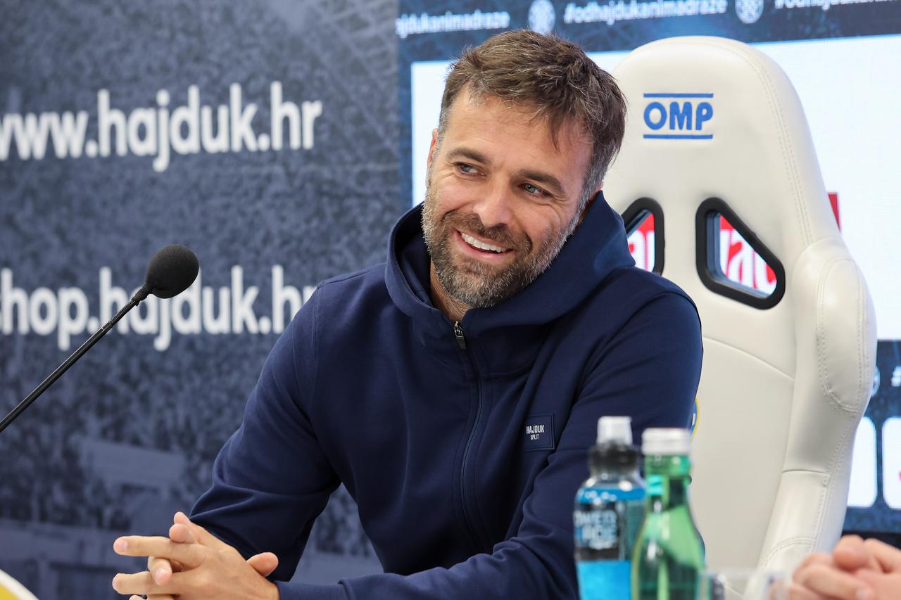 Split: Trener HNK Hajduk Gonzalo Garcia najavio utakmicu protiv Varaždina