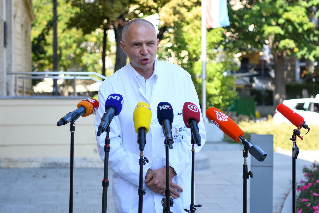 Ravnatelj KBC Sestre Milosrdnice Davor Vagić dao je izjavu o stanju oca koji je ubio troje djece