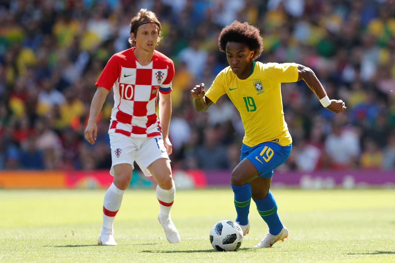 Modrić Willian Hrvatska Brazil