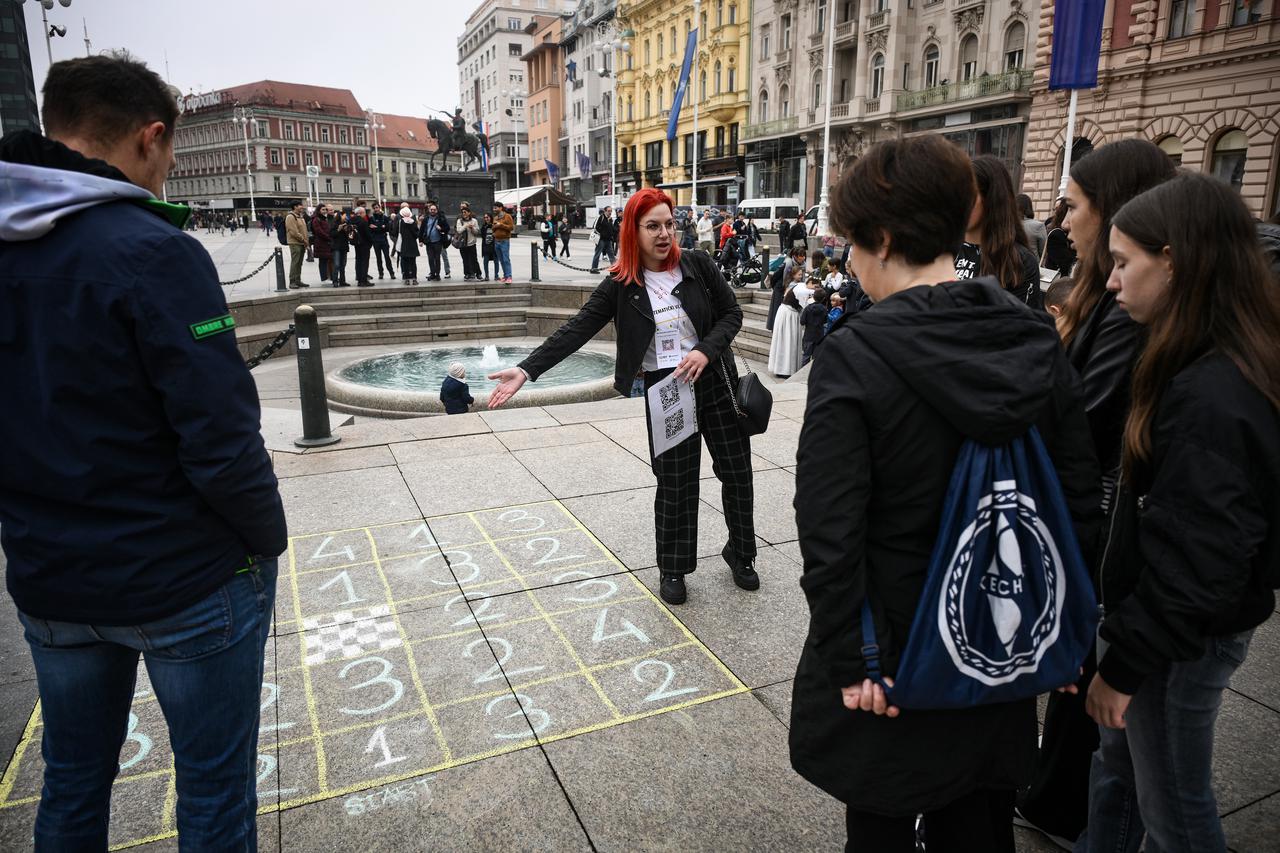 Zagreb: Matematički ulični festival na Trgu bana Josipa Jelačića
