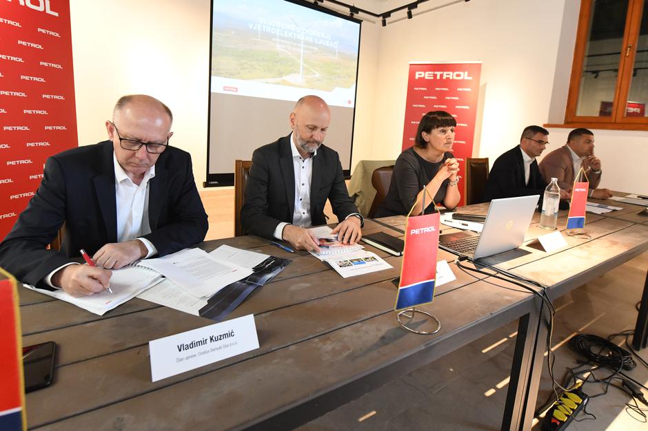 Knin: Konferencija povodom otvorenja Vjetroelektrane Ljubač