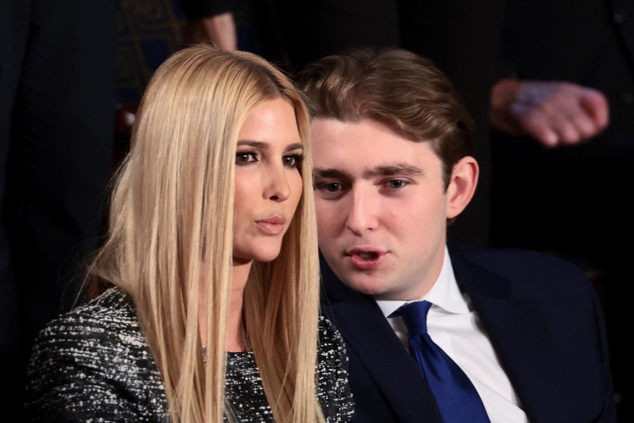 Ivanka Trump i Barron Trump